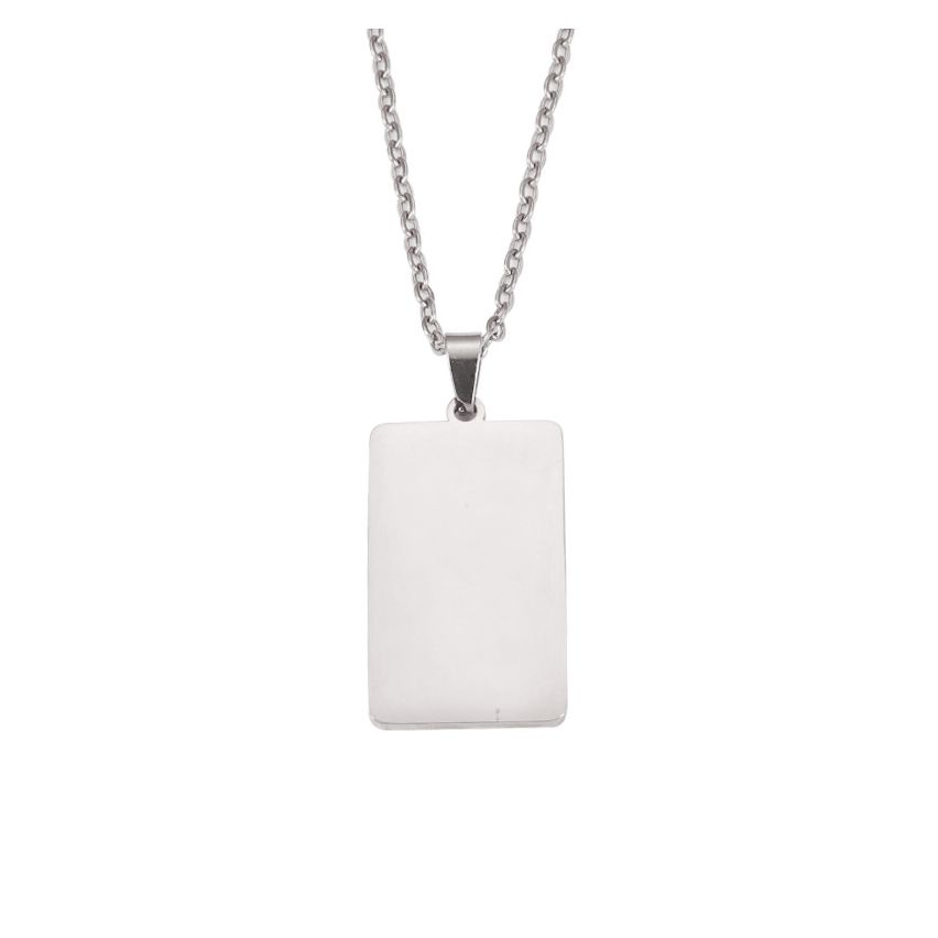 S.Steel With Plate Men-c 8g - 1.5mm