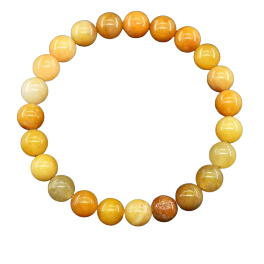 Yellow Natural Stone Beads Women-c 20g 190x8mm