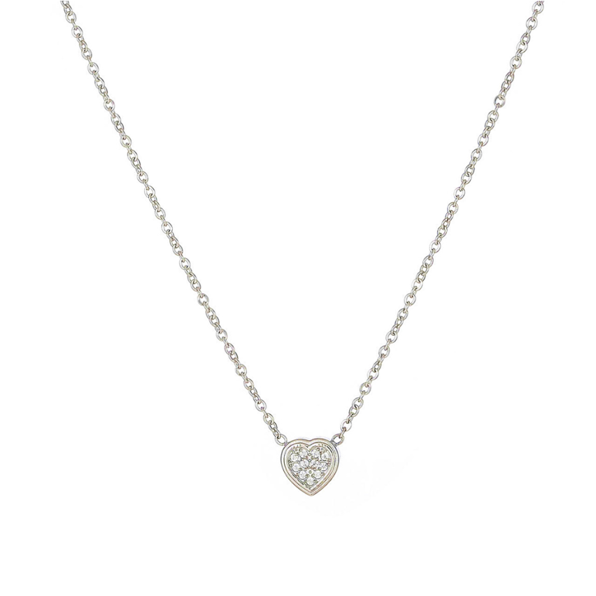 S.Steel Gold Plating Zircon Minimalist Women-c 3g 450+50x8mm