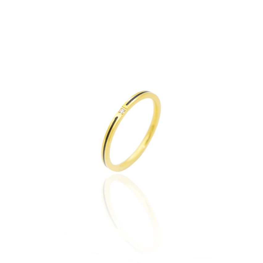 S.Steel Gold Plating Zircon Minimalist Women-c US4